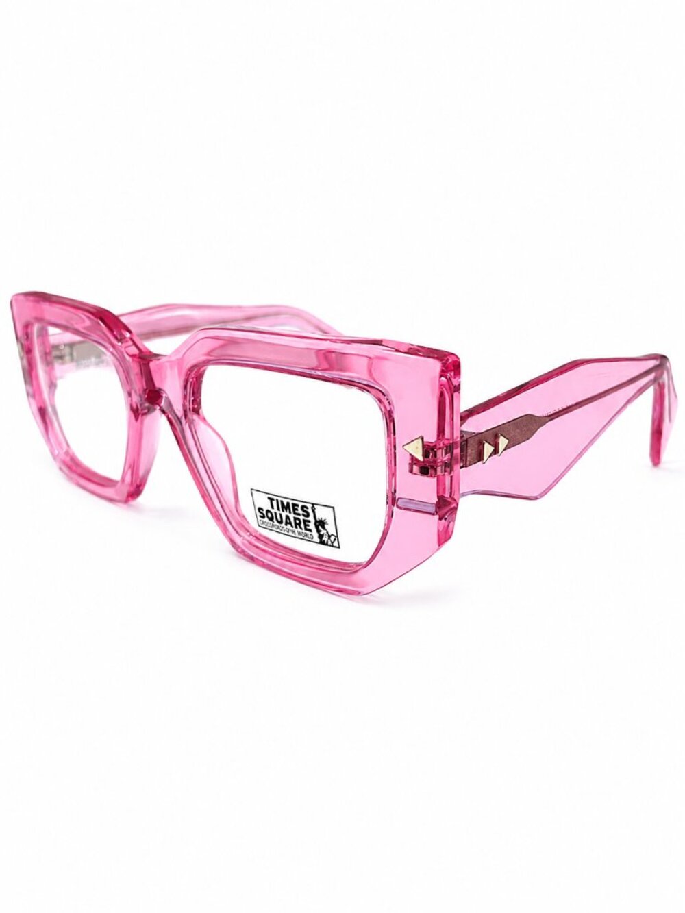 Smilen Eyewear Times Square Chunky Pink 52-20-145 Eyeglasses Frames